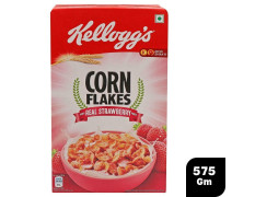 Kellogg's Corn Flakes With Real Strawberry Puree 575 G