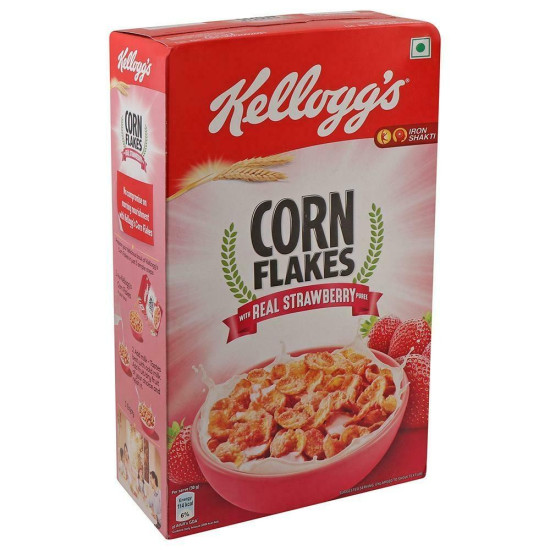 Kellogg's Corn Flakes With Real Strawberry Puree 575 G