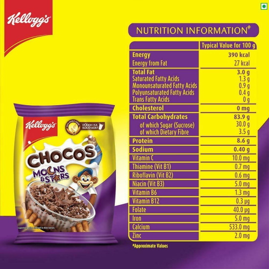 Kellogg's Moons & Stars Chocos 26 G