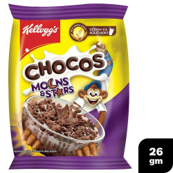 Kellogg's Moons & Stars Chocos 26 G - Nutritious & Delicious Cereal