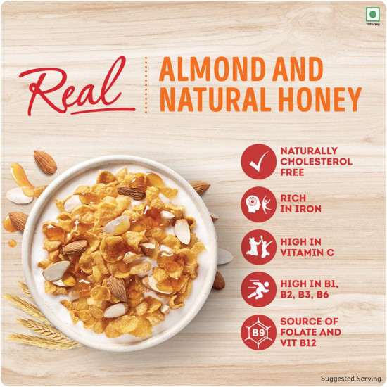 Kellogg's Real Almond Honey Corn Flakes 180 G