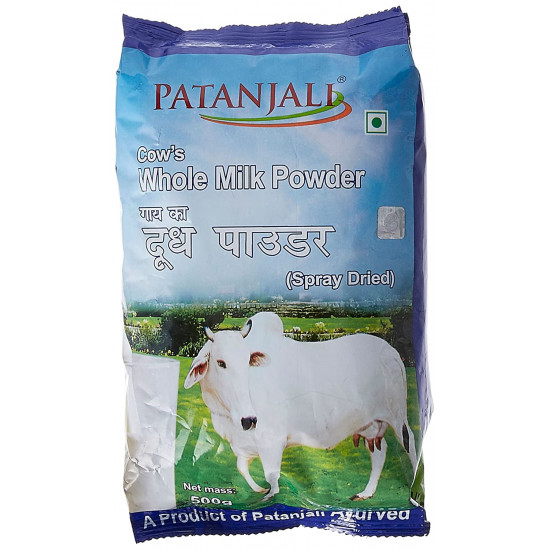 Patanjali Cow Whole Milk Powder, 500G