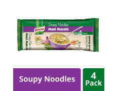 Knorr Mast Masala Instant Soupy Noodles 4 Pack 300 G