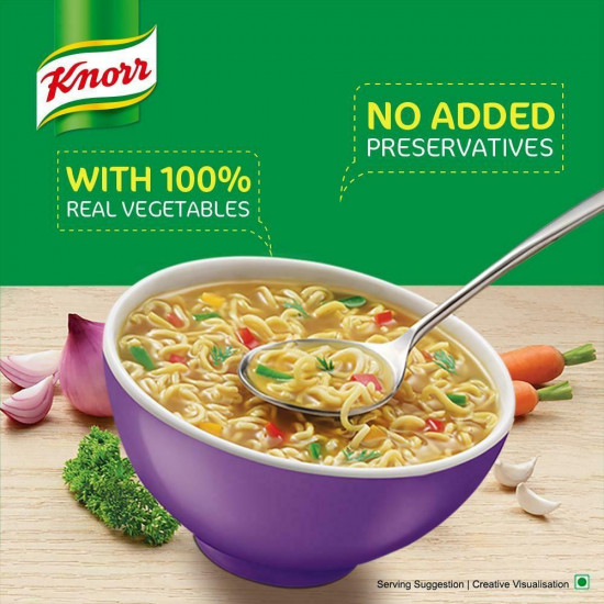 Knorr Mast Masala Instant Soupy Noodles 4 Pack 300 G
