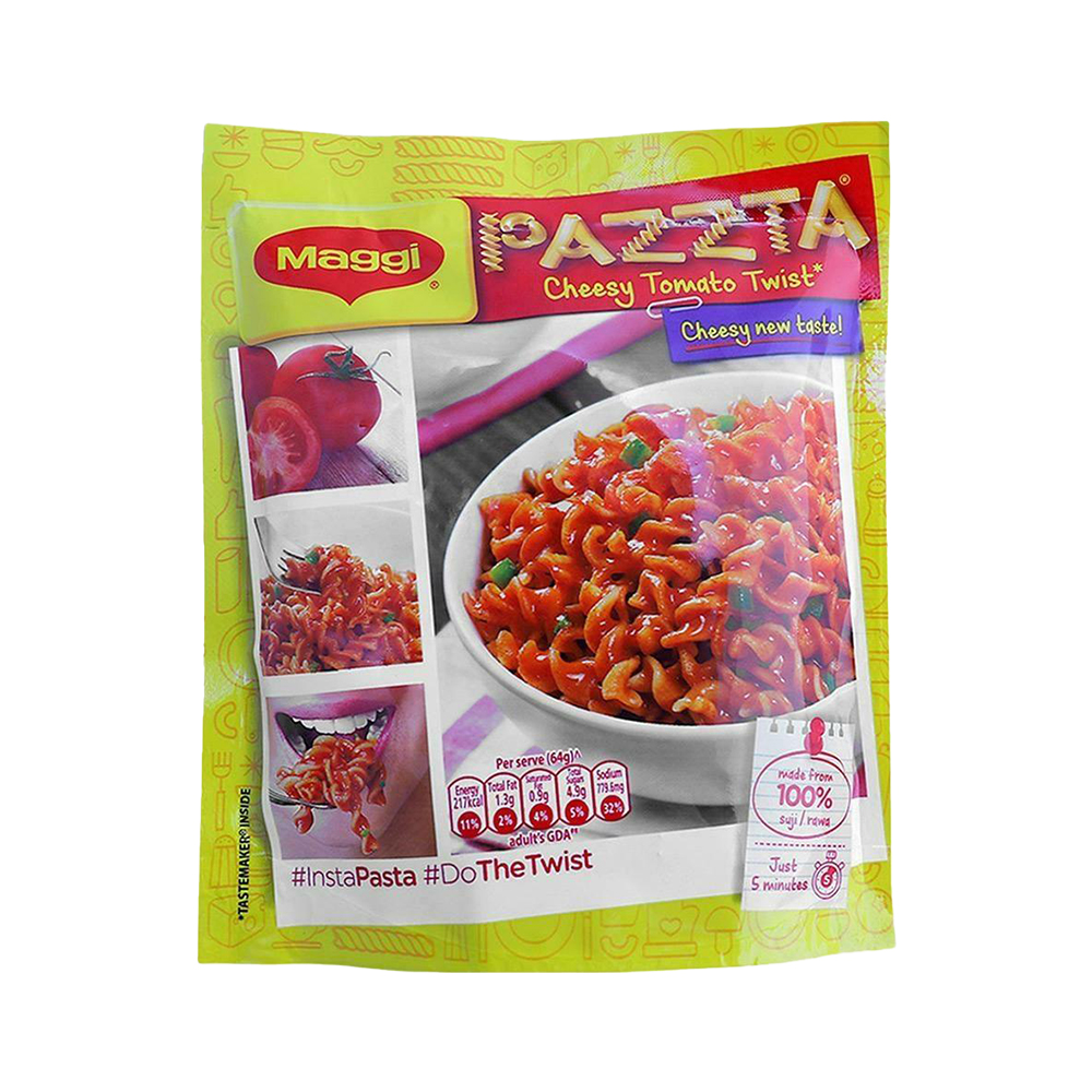 TARGETページ Maggi Cheesy Tomato Twist Instant Pazzta 64 G - Bazaar5 Germany