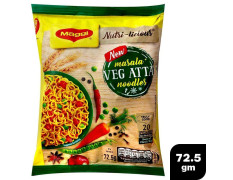 Maggi Nutri-Licious Masala Instant Veg Atta Noodles 72.5 G