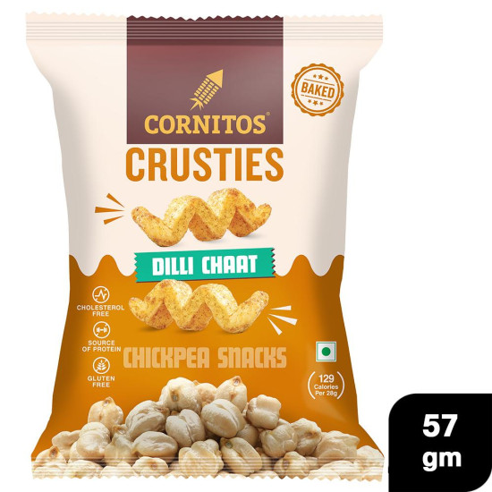 Cornitos Dilli Chaat Chickpea Crusties 57 G