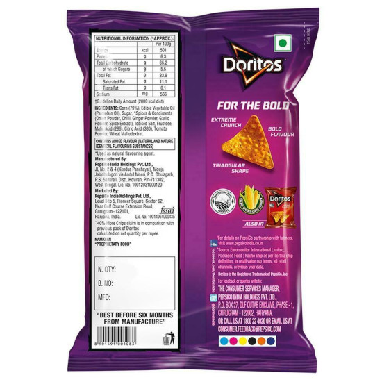 Doritos Sweet Chilli Nachos 56 G