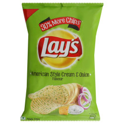 Lay's American Style Cream & Onion Potato Chips - 40 G