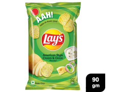 Lay's American Style Cream & Onion Potato Chips 90 G