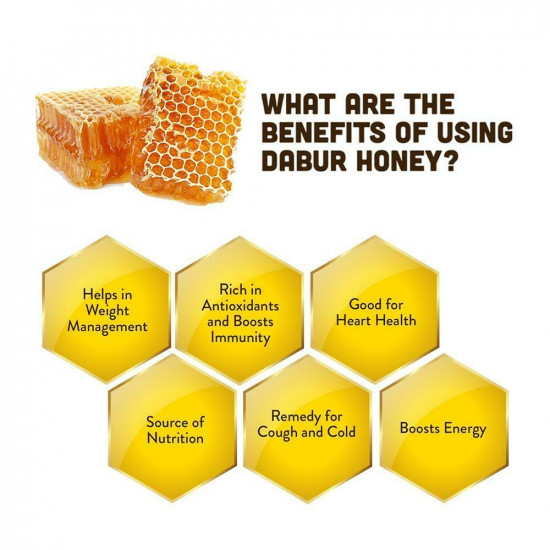 Dabur Honey Squeezy 400 G (Buy 1 Get 1)