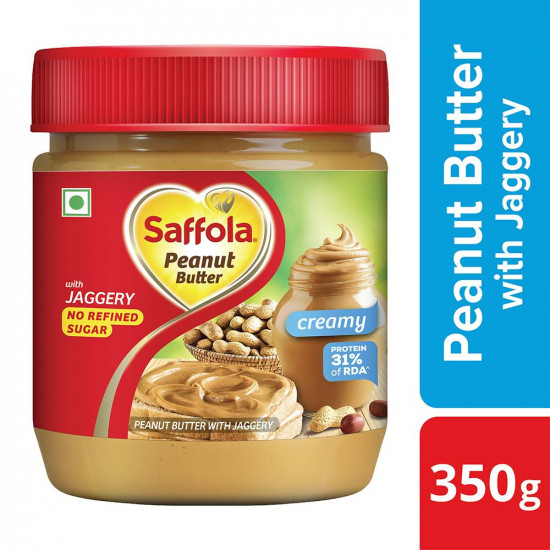 Saffola Creamy Peanut Butter With Jaggery 350 G