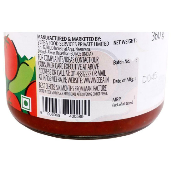 Veeba Salsa Dip 360 G