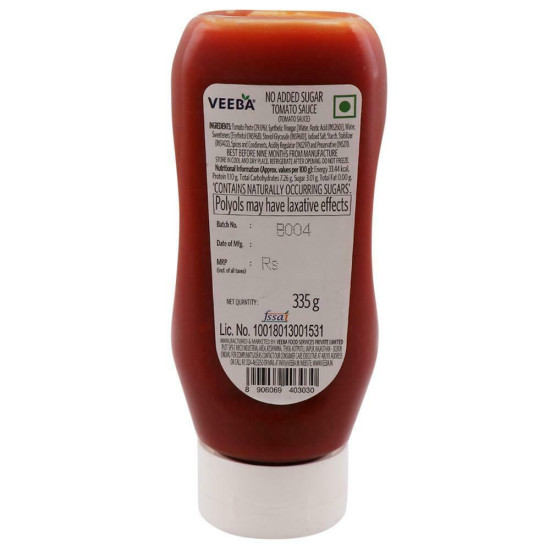 Veeba Truly Tomato Ketchup 335 G