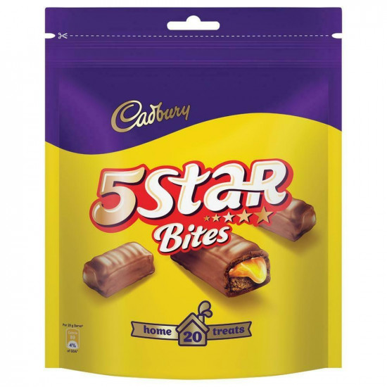 Cadbury 5 Star Bites Home Treats Chocolate 200 G