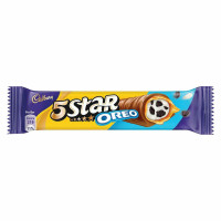 Cadbury 5 Star Oreo Chocolate Bar, Caramel, 41G X 12 Pcs