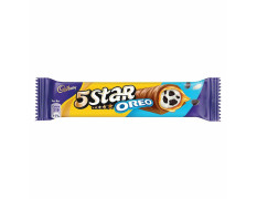 Cadbury 5 Star Oreo Chocolate Bar, Caramel, 41G X 12 Pcs