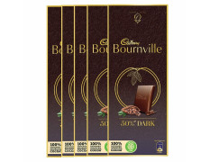 Cadbury Bournville Rich Cocoa 50% Dark Chocolate Bar, 80 Gm (Pack Of 5)