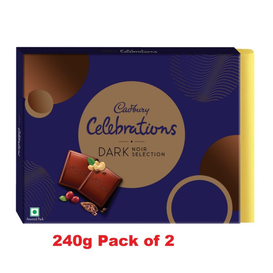 Cadbury Celebrations Dark Noir Selection, 240G