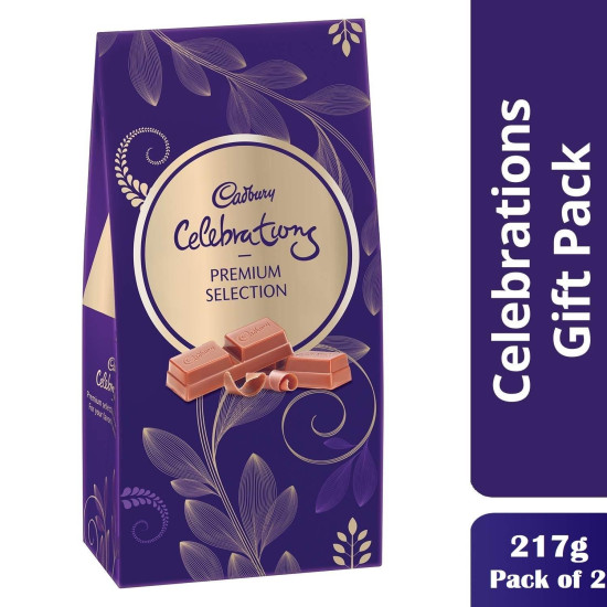 Cadbury Celebrations Premium Selections Chocolate Gift Pack, Assorted, 217.8G Pack Of 2