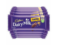 Cadbury Dairy Milk Crackle Chocolate Bar, Pack Of 15 X 36 G