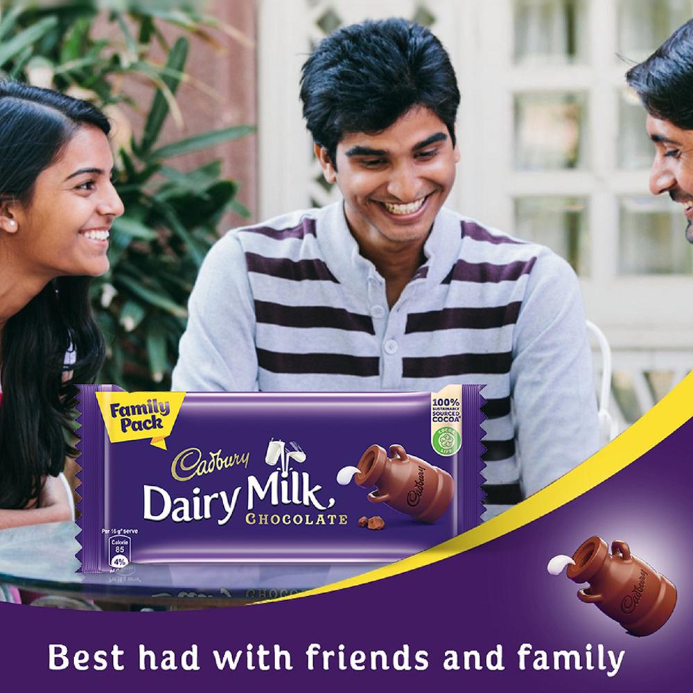 Cadbury Dairy Milk Family Pack Chocolate 130 g Bazaar5