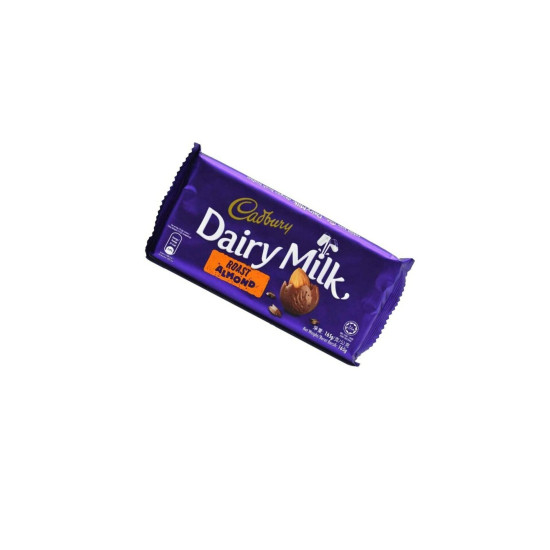 Cadbury Dairy Milk Roast Almond Bar Pouch, 165 G