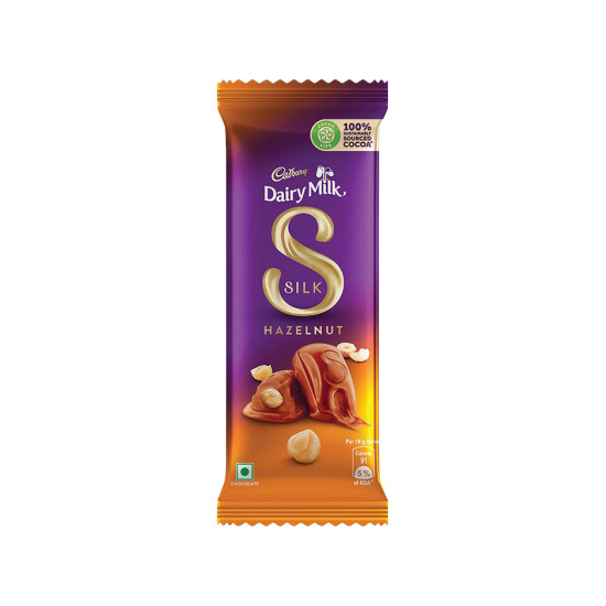 Cadbury Dairy Milk Silk Hazelnut Chocolate 143 G