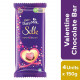 Cadbury Dairy Milk Silk Heart Blush 150G (Pack Of 4)