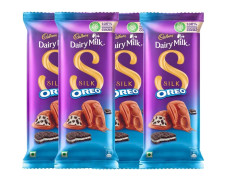 Cadbury Dairy Milk Silk Oreo Chocolate Bar, 130Gx4Pcs