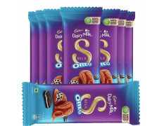 Cadbury Dairy Milk Silk Oreo Chocolate Bar, 60G X 8 Pcs