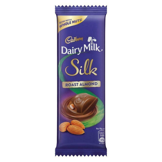 Cadbury Dairy Milk Silk Roast Almond Chocolate 58 G