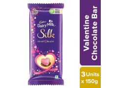 Cadbury Dairy Milk Silk Fruit And Nut , Oreo, Valentine Chocolate Bar, Total 9 Bars, 2430 gm