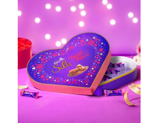 Cadbury Dairy Milk Silk Valentine Hearts And Roses Valentine Heart Shaped Chocolate Box Bars (153 G) Pack Of 2