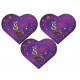 Cadbury Dairy Milk Silk Valentine Hearts And Roses Valentine Heart Shaped Chocolate Box Bars (153 G) Pack Of 3