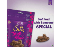 Cadbury Silk Home Treats Valentine Chocolates, 153G (Pack Of 3)