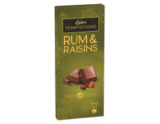 Cadbury Temptations Rum and Raisins Chocolate 72 G