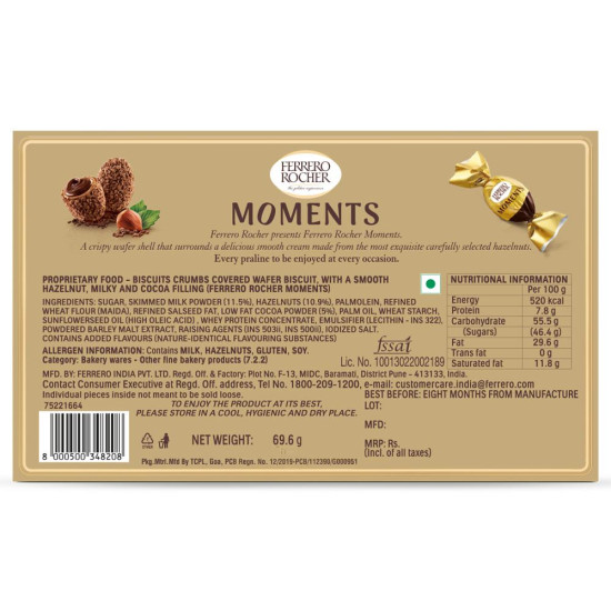 Ferrero Rocher Moments 69.6 G