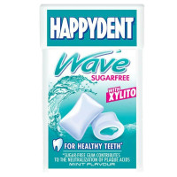 Happydent Wave Sugarfree Xylito Mint Flavoured Liquid Chewing Gum 17 G
