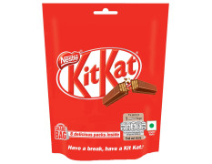 Kitkat Chocolate Share Bag 123.2 G (Pack Of 8)