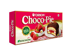 Orion Real Strawberry Centre Filled Choco-Pie 28 G (6 Pcs)