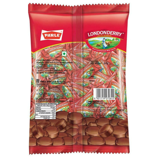 Parle Londonderry Lacto Bonbon Milk Candy 260.38 G