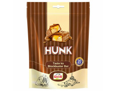 Priyagold Hunk Choco Caramel Nouga Chocolate 402 G (Pack Of 20)