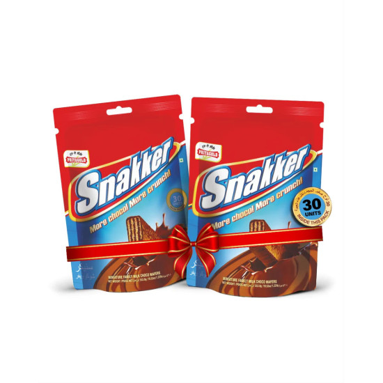 Priyagold Snakker Chocolate 12 G 30 Unit Pack Of 2