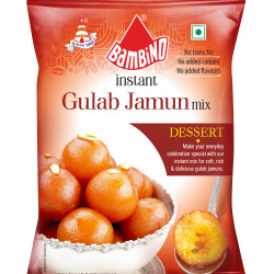 Bambino Instant Gulab Jamun Mix 1Kg - Authentic Traditional Taste