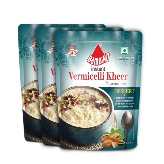 Bambino Instant Vermicelli Payasam Mix 180G (Pack Of 3)