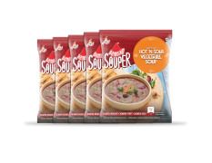 Bambino Nutritious Hot N Sour Vegetable Soup 40G (Pack Of 5)