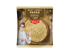 Bikaji Bikaneri Baat Cheet Papad | Pappadum | Medium Spicy | Pack Of 2|400 Gm Each | 800 Gm