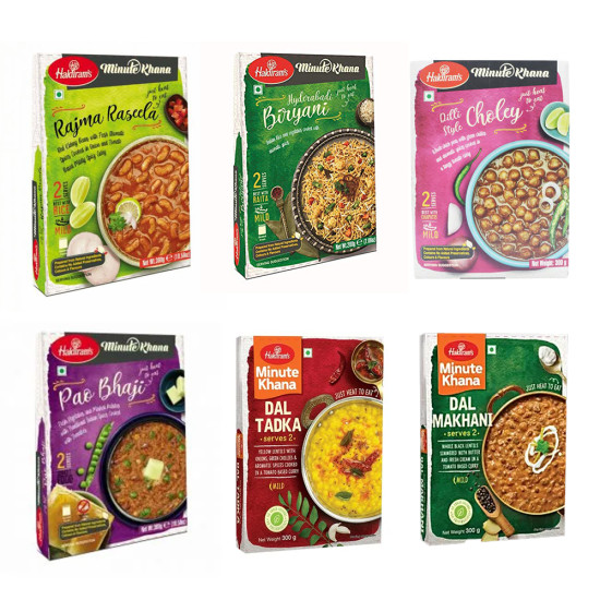 Haldiram's Ready To Eats ( Combo Pack ) 1800 G