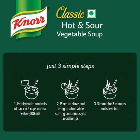 Knorr Classic Hot & Sour Vegetable Soup 41 G